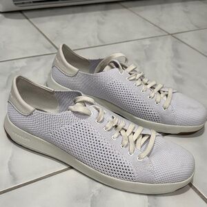 Cole Haan Men's GrandPro Stitchlite Tennis Sneaker - White size 9